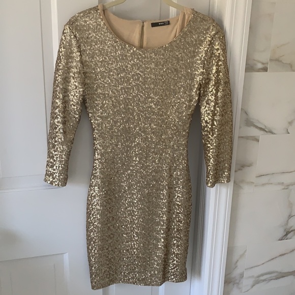 TFNC London Sequin Mini Dress - Picture 5 of 8